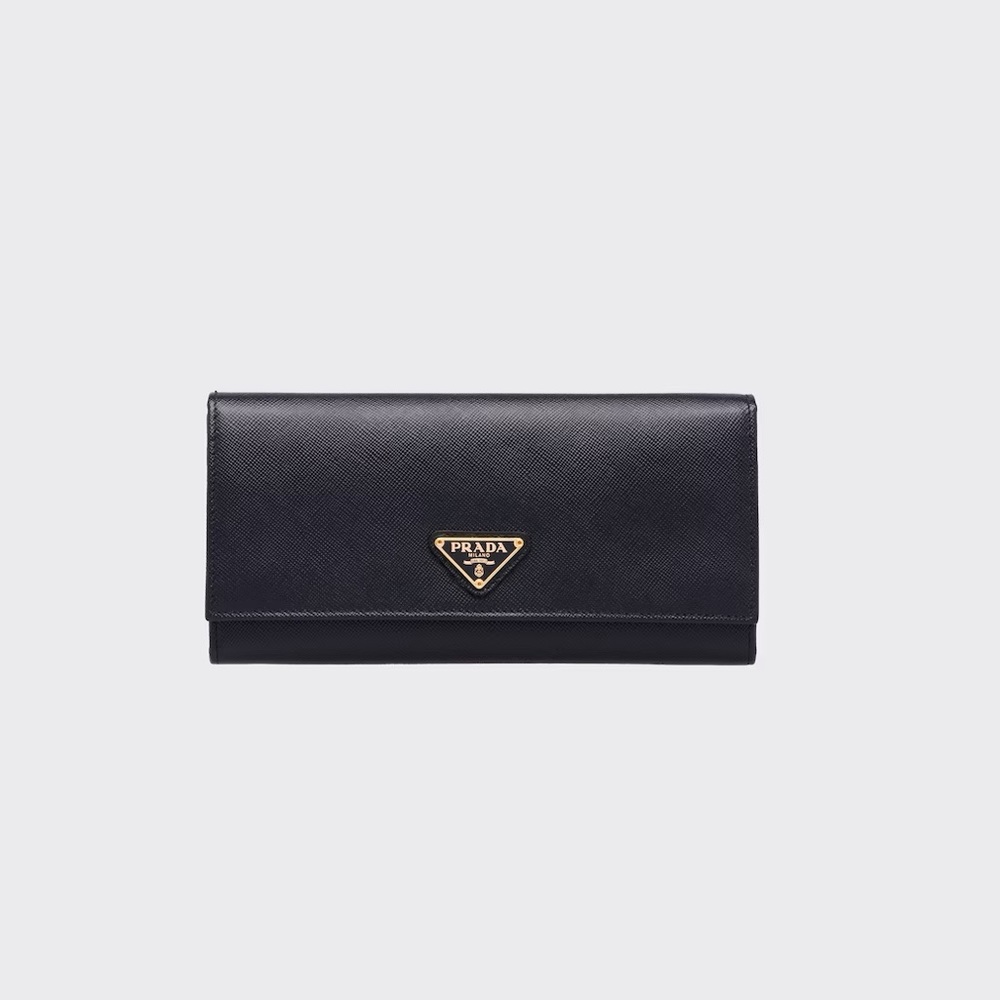 Prada Large Saffiano Leather Wallet